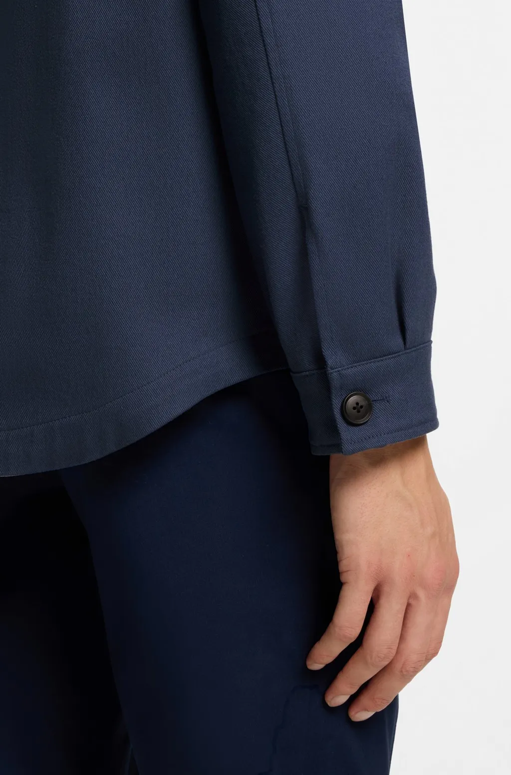 Long-Sleeved Shirt Jacket