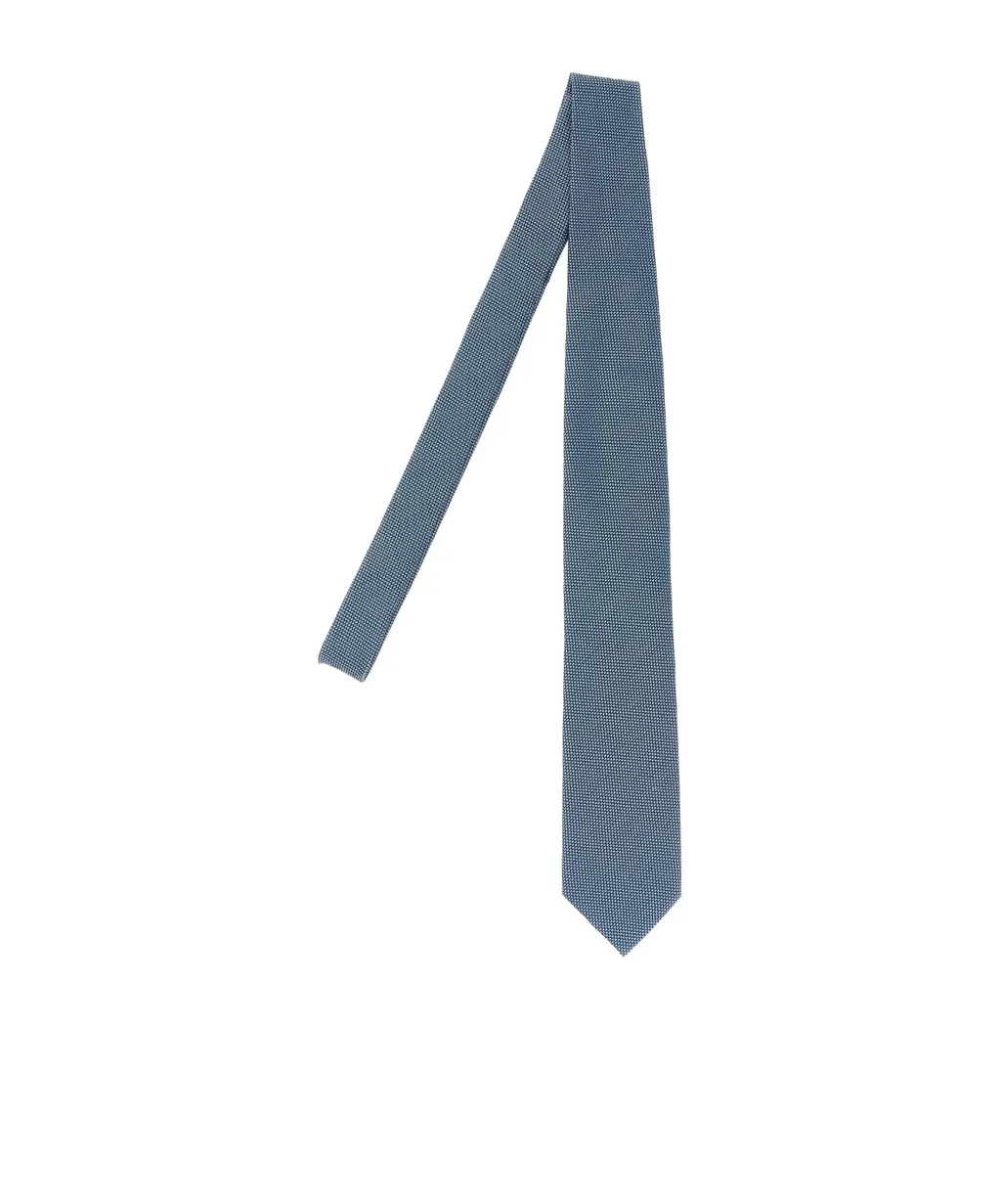 Patterned-Jacquard Tie