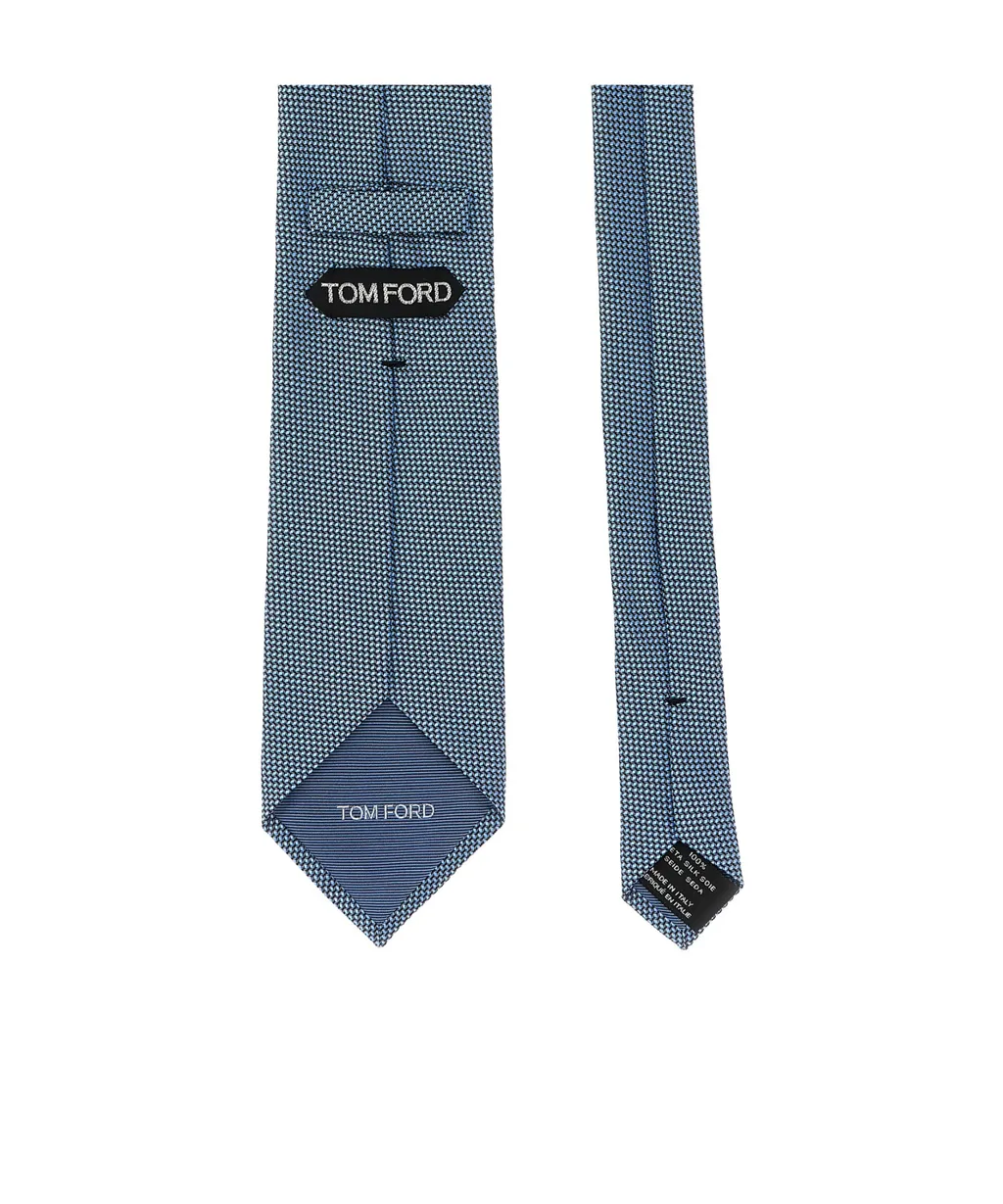 Patterned-Jacquard Tie