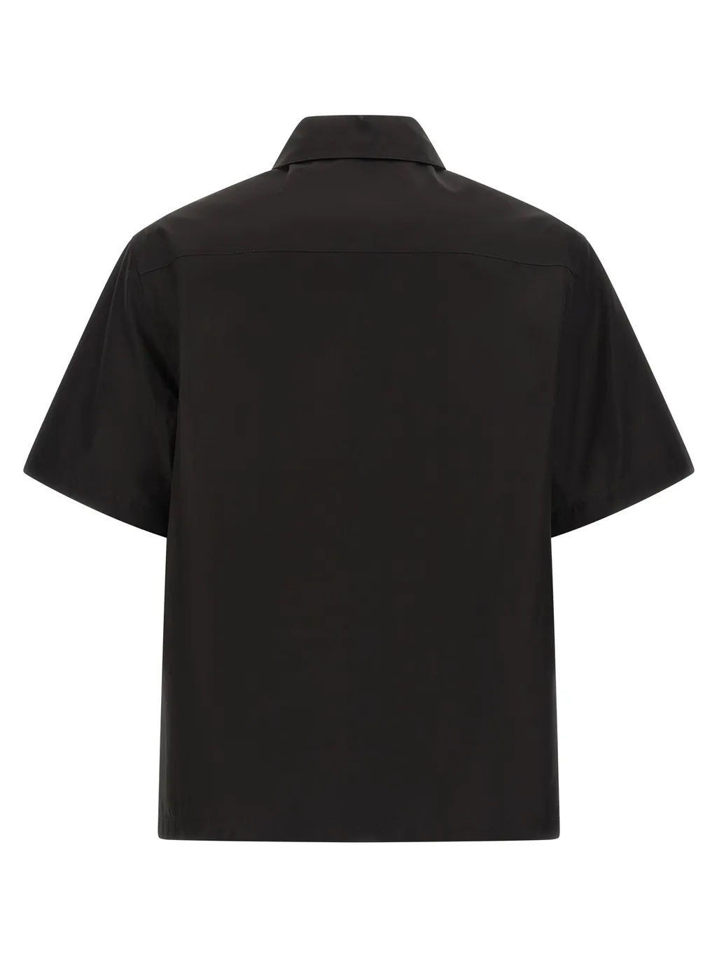Jil Sander Short-Sleeved Zip-Up Shirt