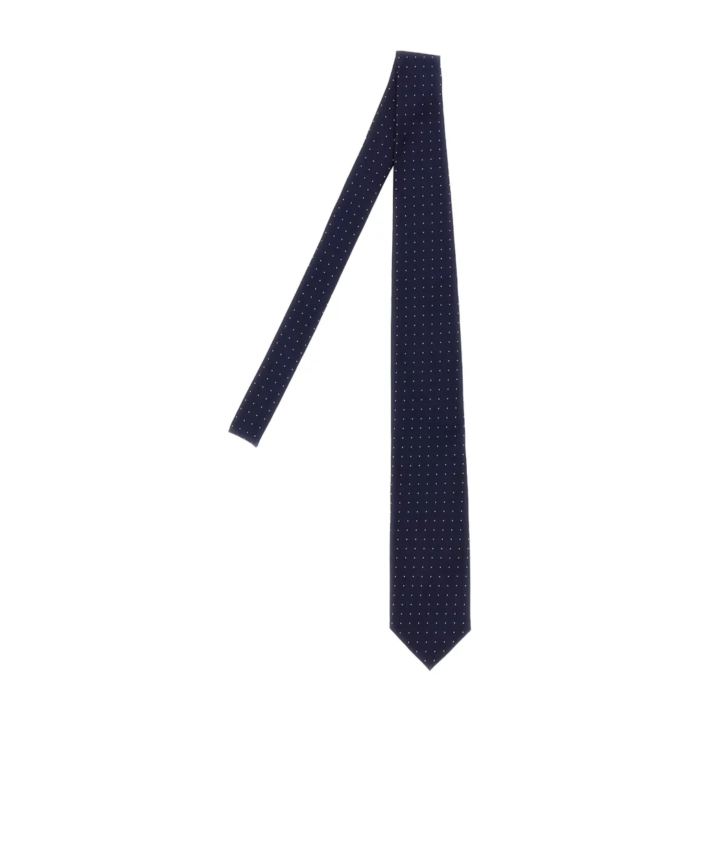Tom Ford Pointed Tip Micro Polka Dot Tie