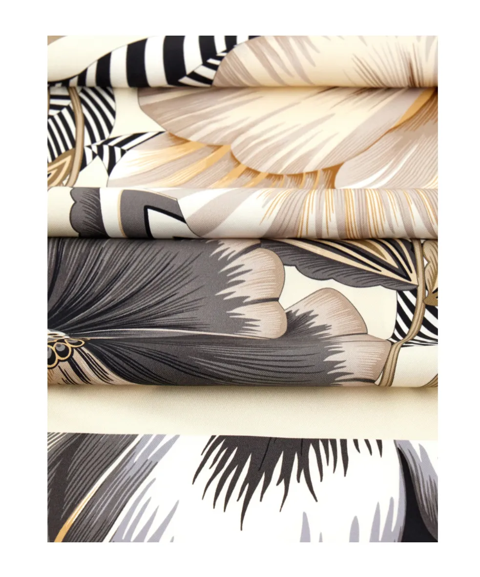 Brezza Print Silk Scarf