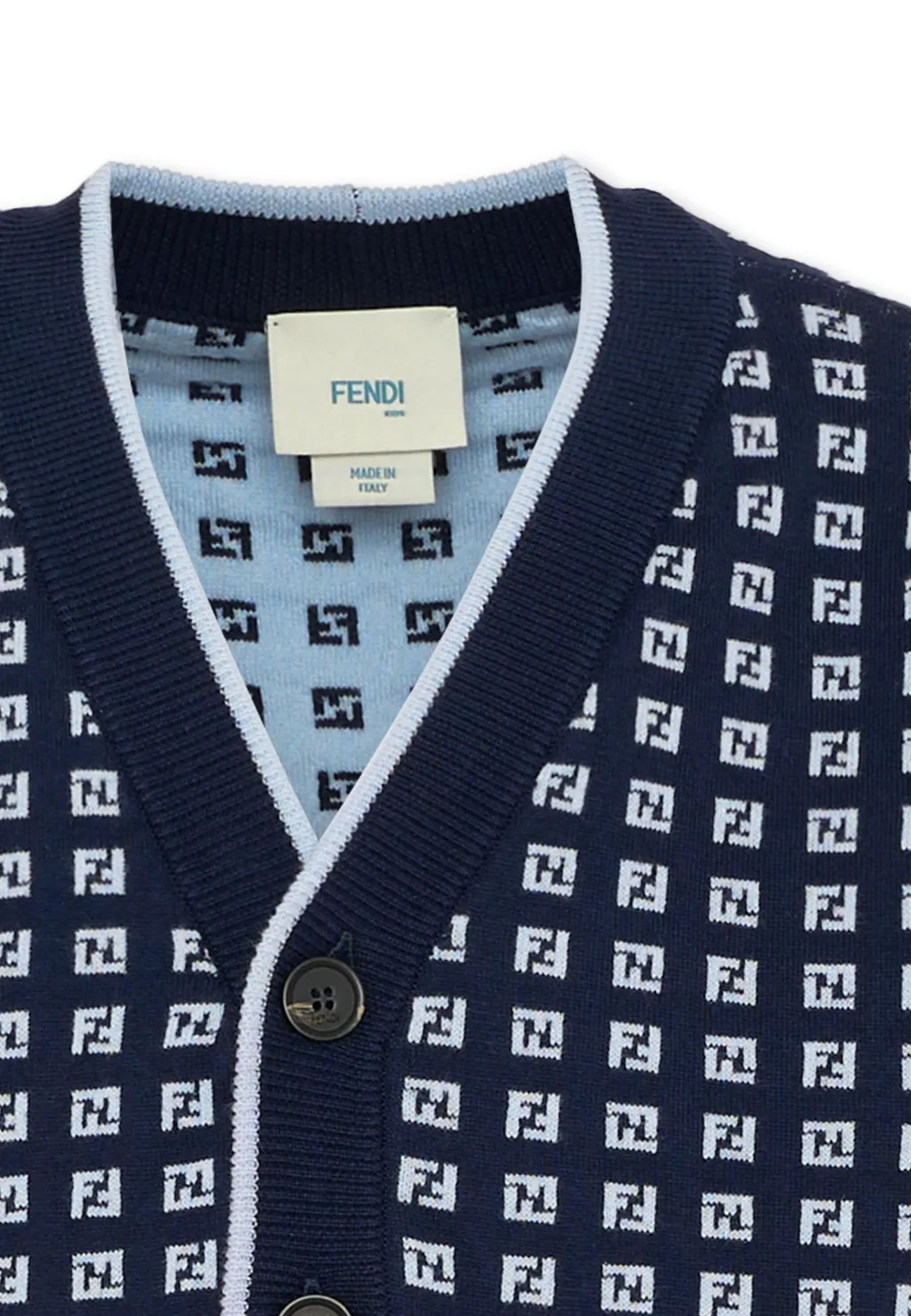 Ff-Motif Cardigan