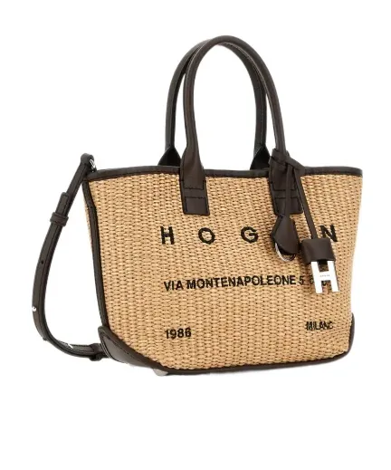 Hogan Script Mini Shopping Bag