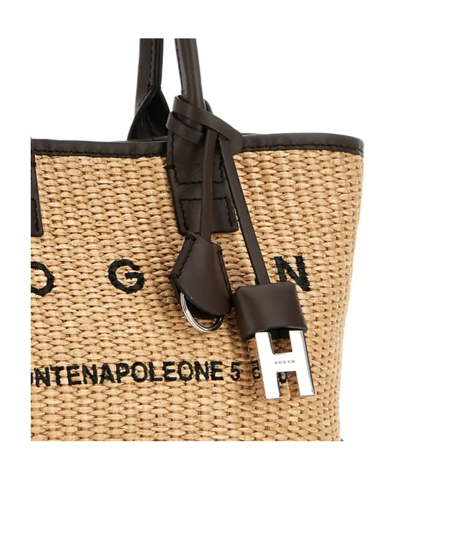 Hogan Script Mini Shopping Bag