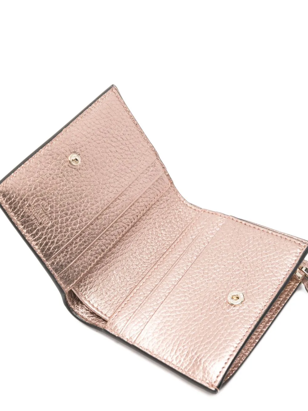 Rockstud Leather Wallet