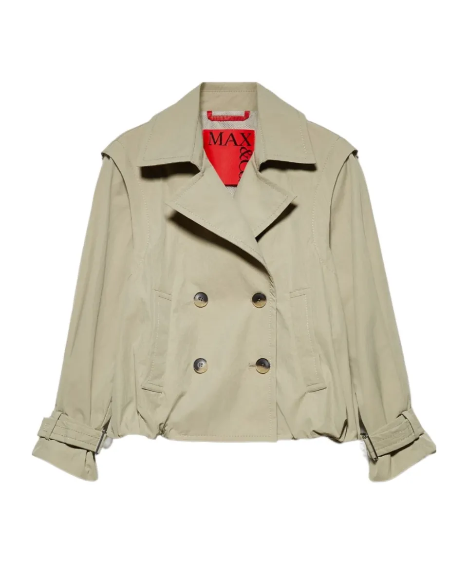 Cropped Nylon Jacket