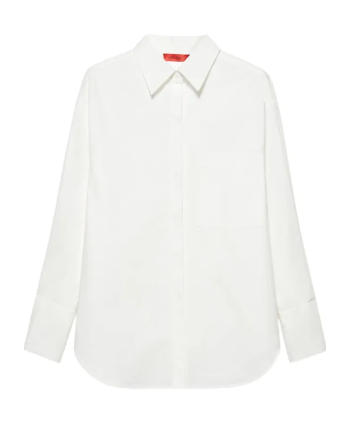 Oversized Cotton-Poplin Shirt