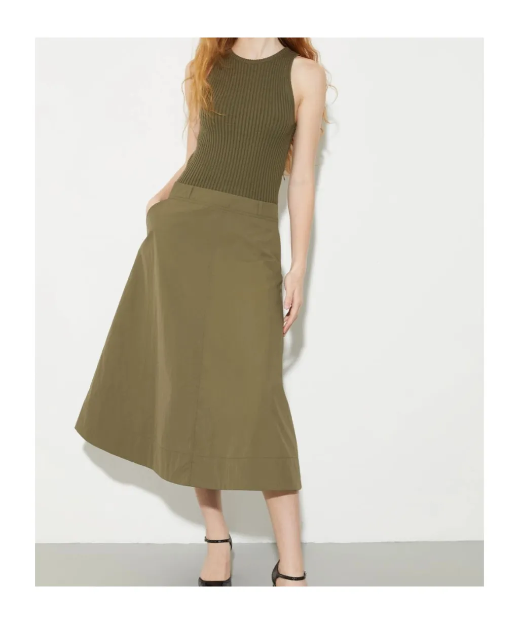 Flared Midi Dress
