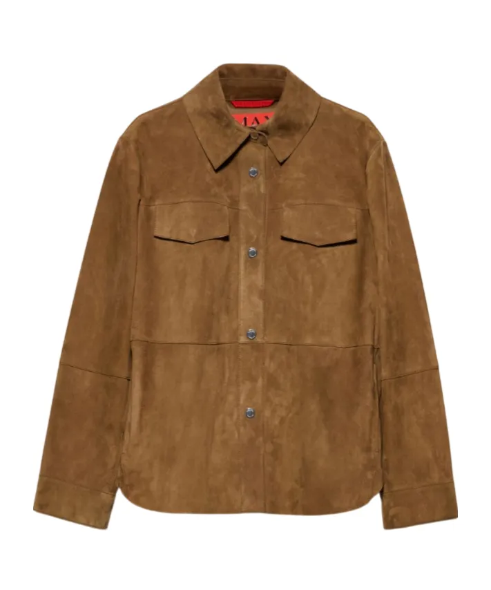 Suede Shirt Jacket
