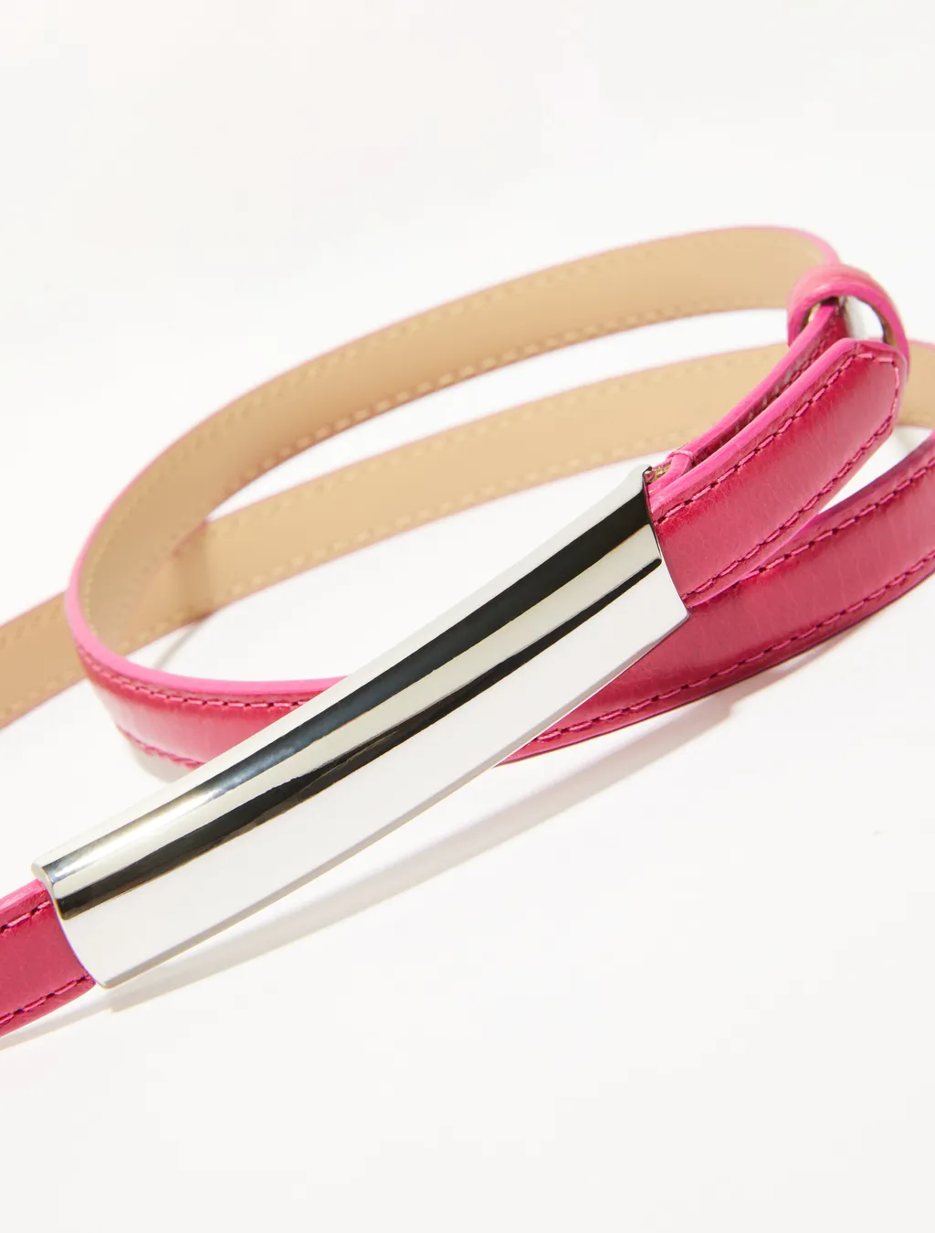 Slim Leather Belt