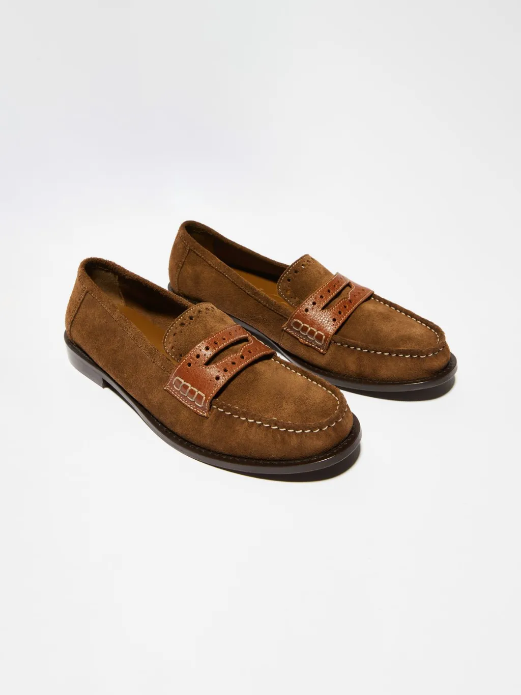 Suede Loafers