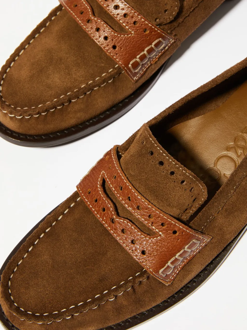 Suede Loafers