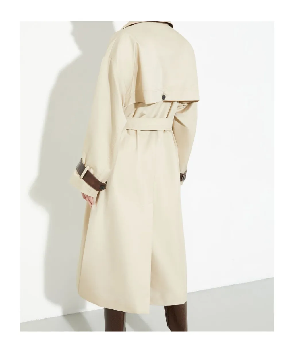 Double-Breasted Trench Coat