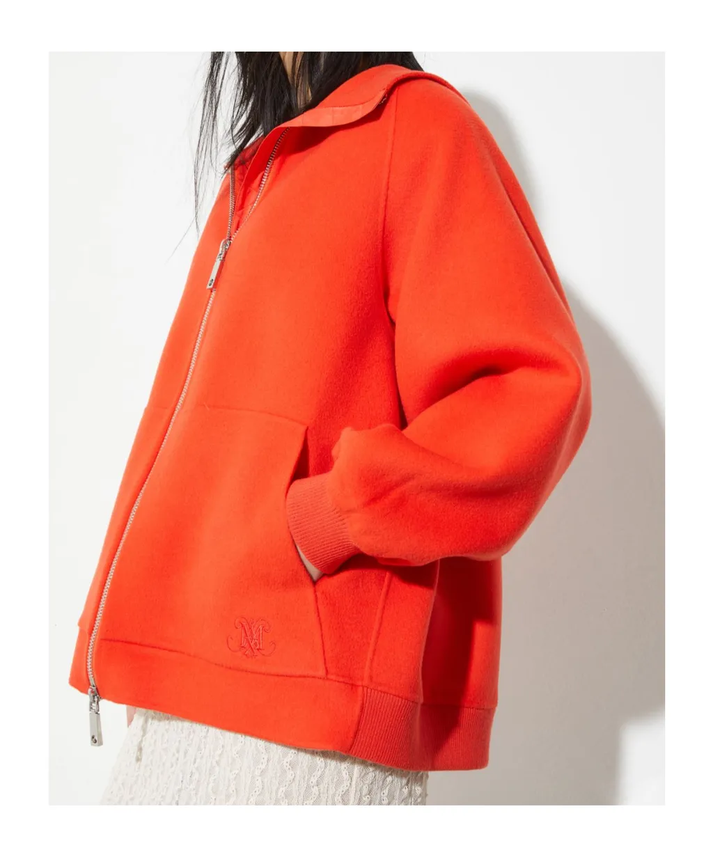 Hooded Wool And Cashmere Coat