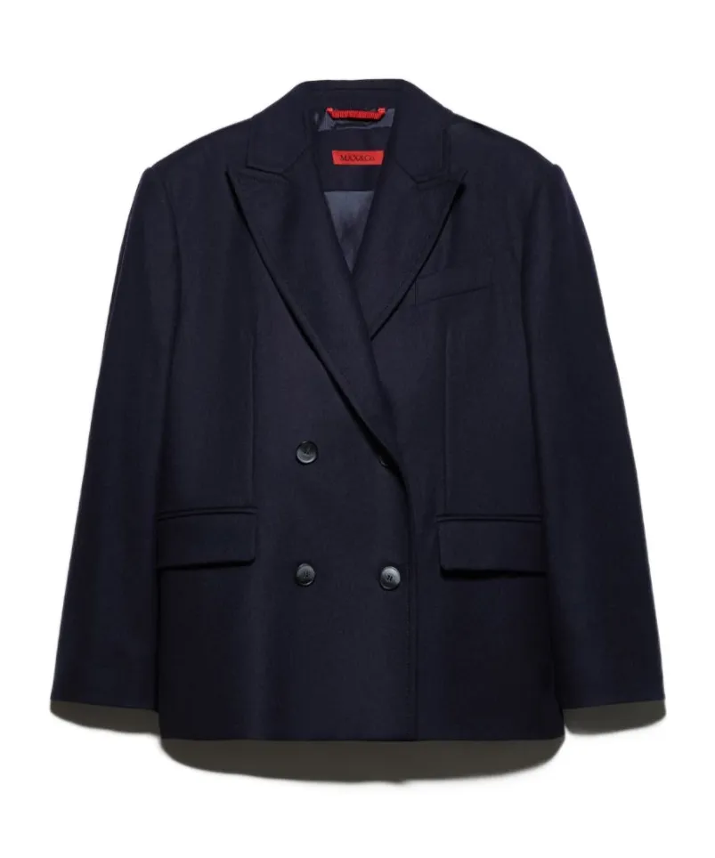 Oversized Double-Breasted Suit Jacket
