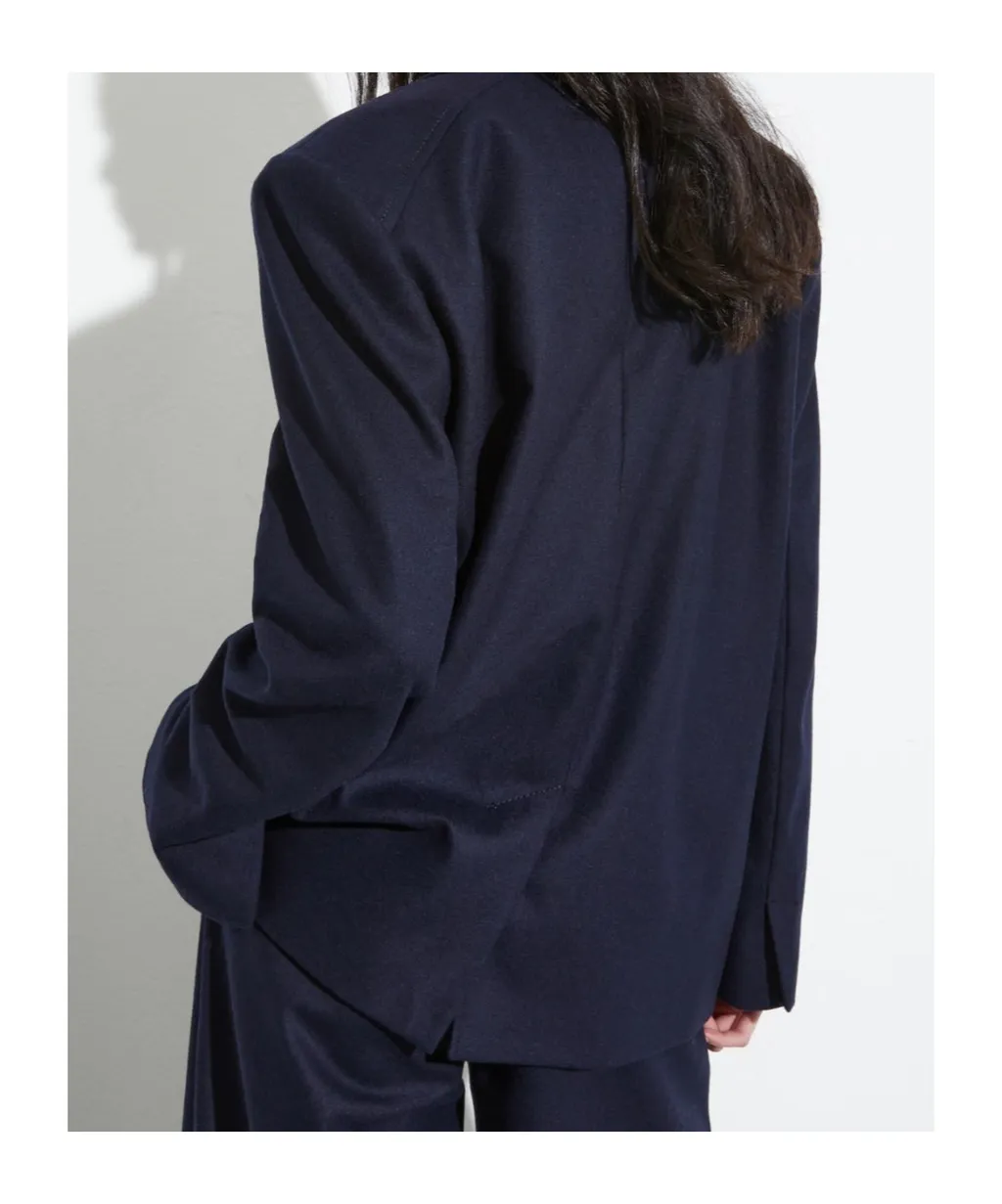 Oversized Double-Breasted Suit Jacket