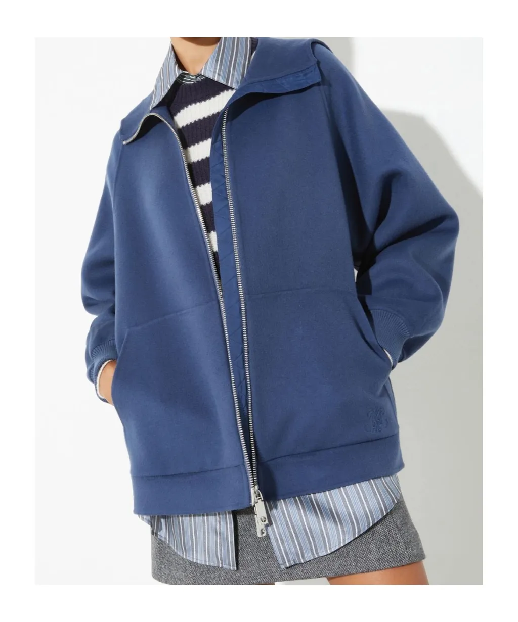 Hooded Wool And Cashmere Coat