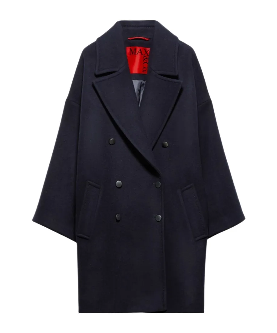 Oversized Wool Blend Coat