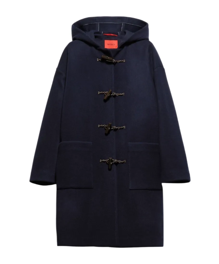 Wool Blend Tweed Coat