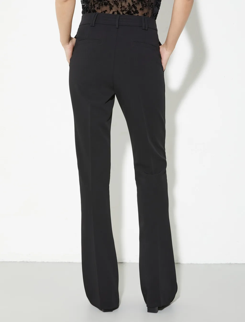 Casual Pants With Belt Loops