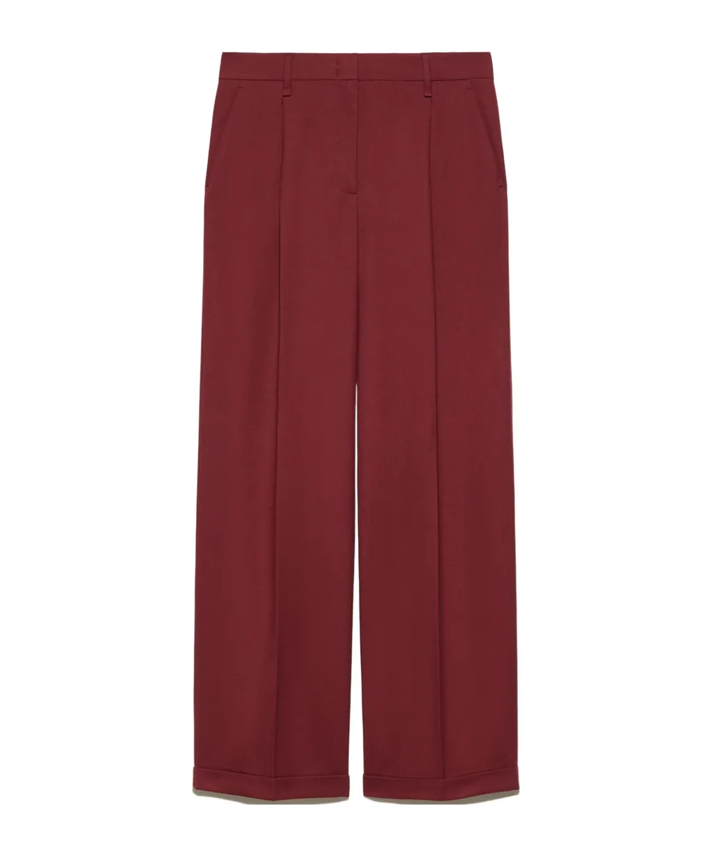 Wide-Leg Casual Pants