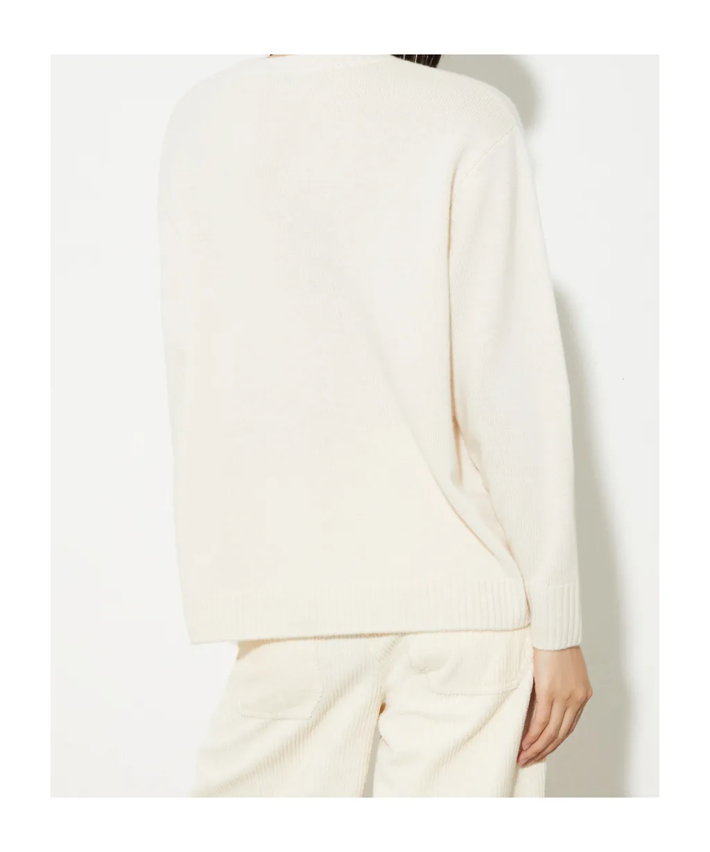 Oversized Wool And Cashmere Pullover