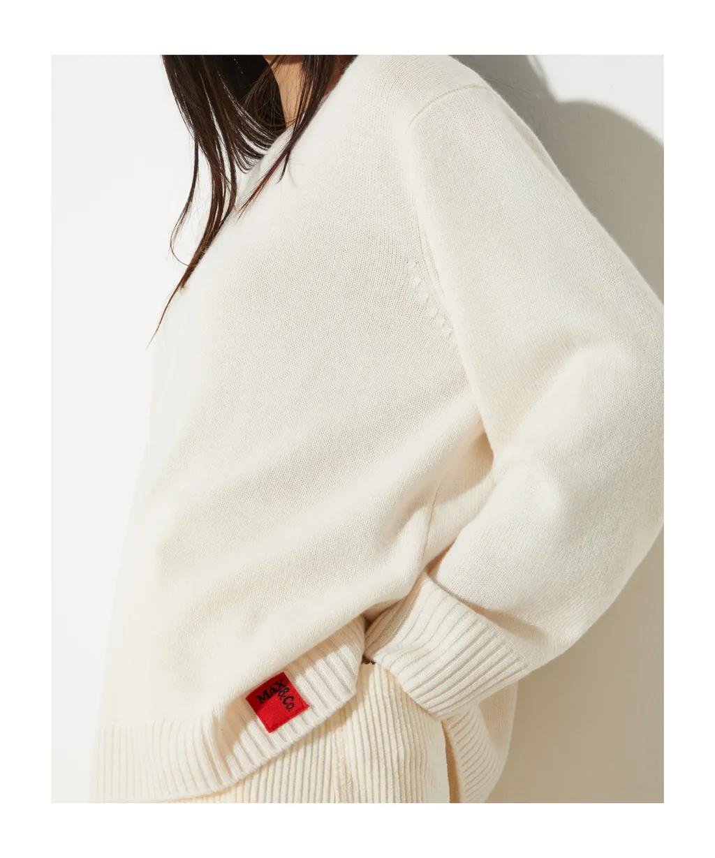 Oversized Wool And Cashmere Pullover