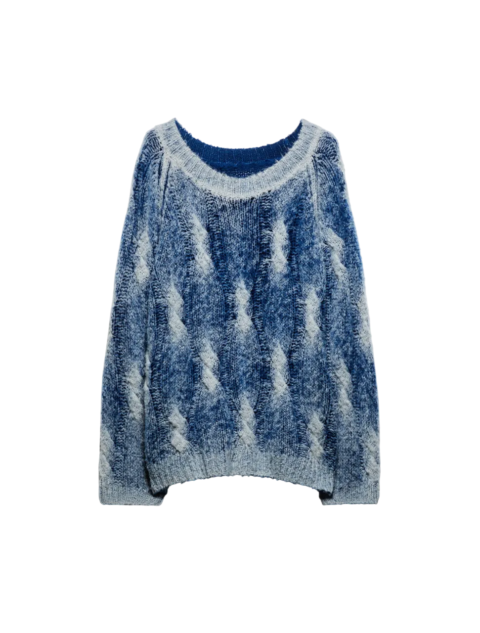 Double-Sided Knitted Pullover