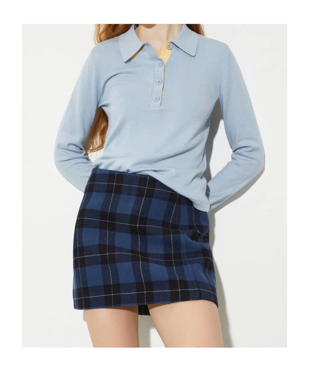 Knitted Polo Shirt