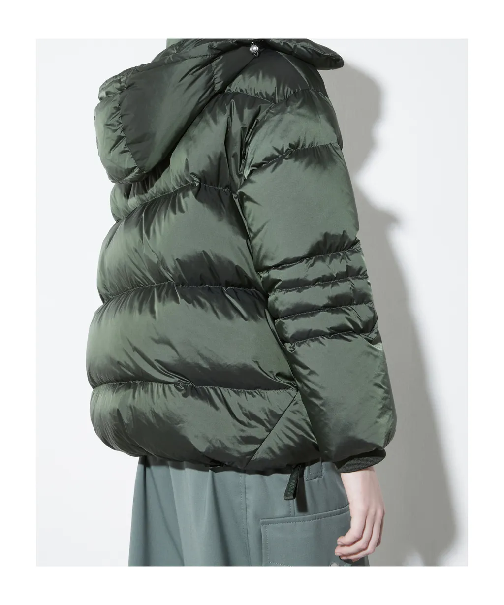 Oversized Hooded Down Jacket