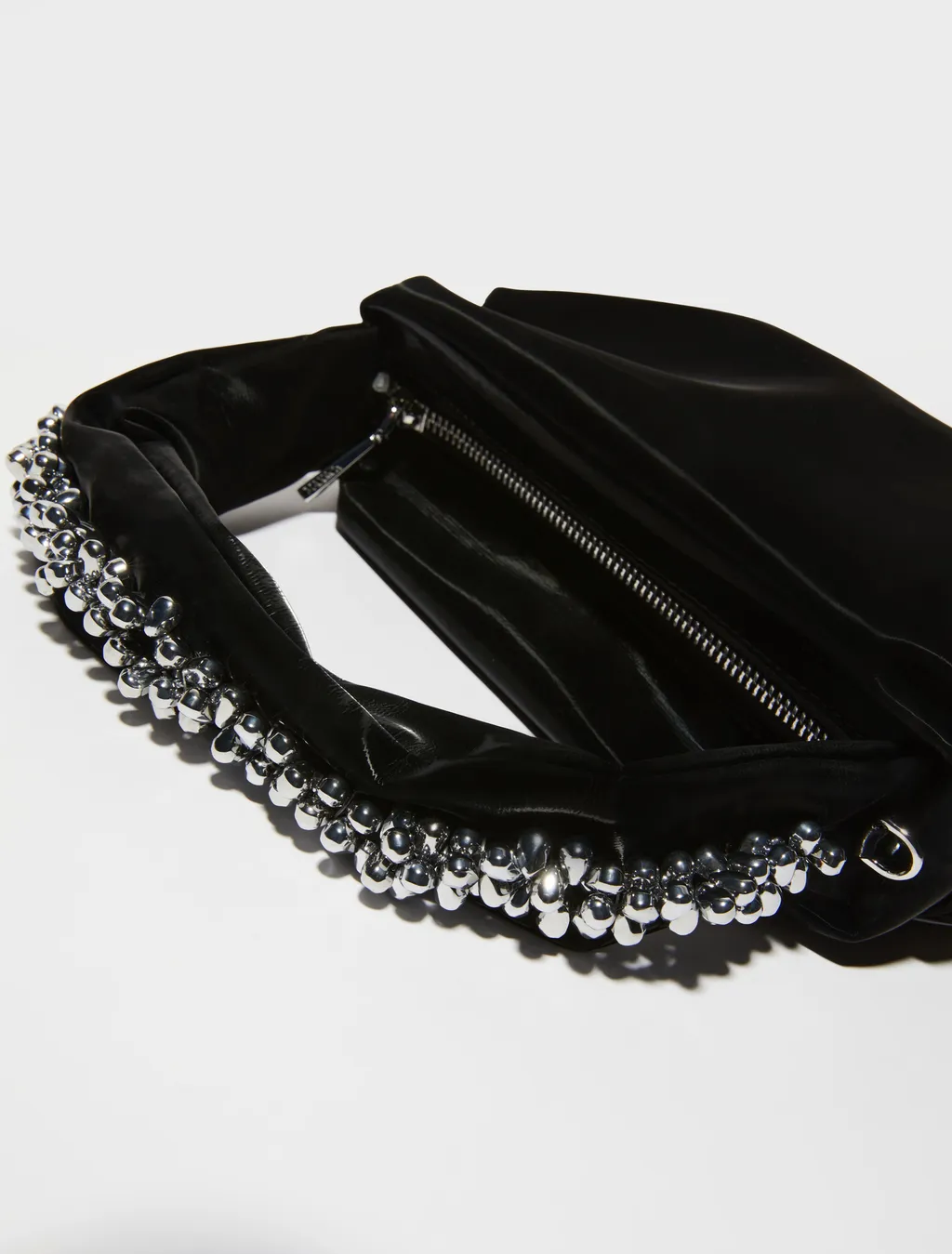 Zippered Shoulder Bag