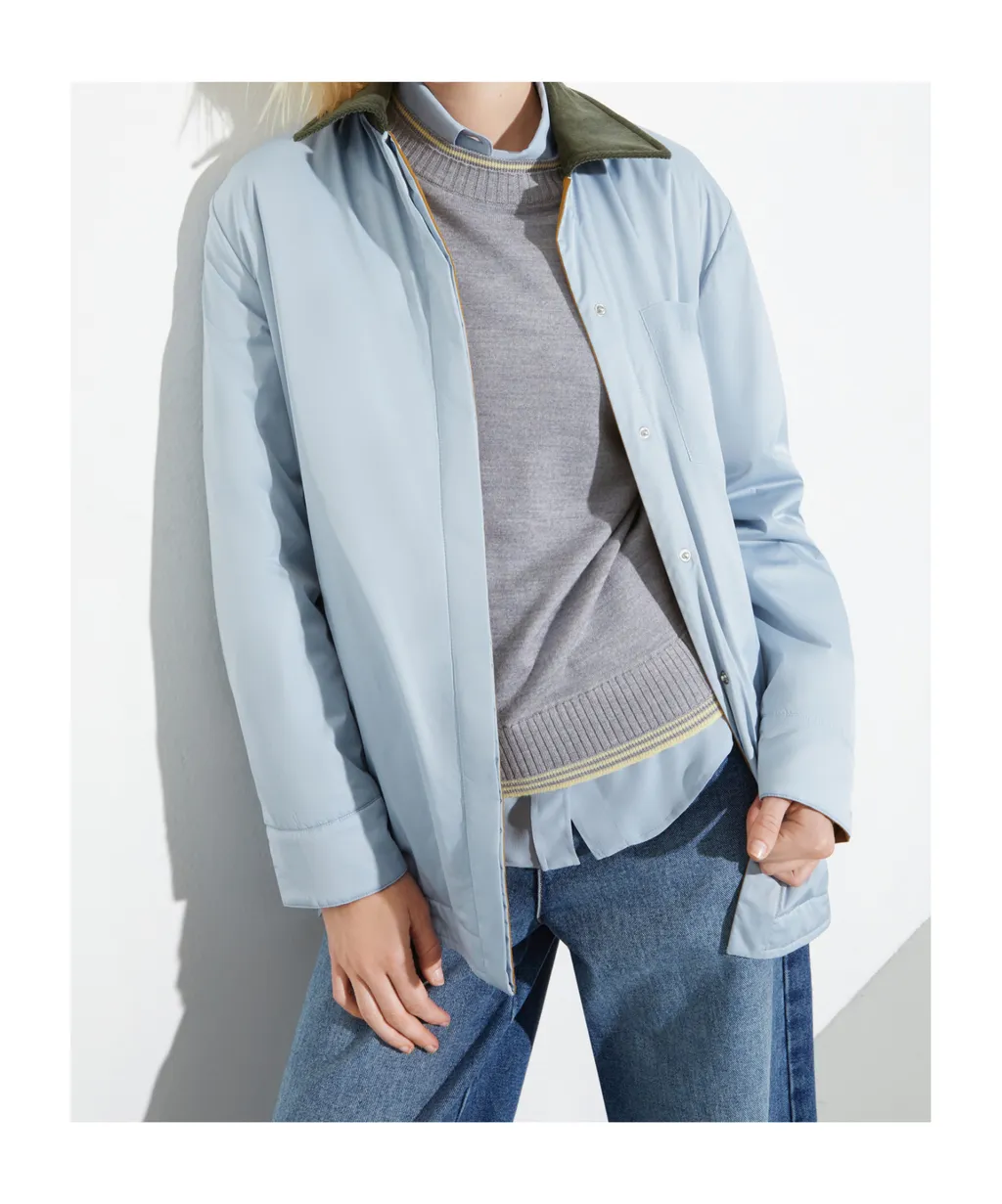 Double-Sided Shirt-Style Jacket
