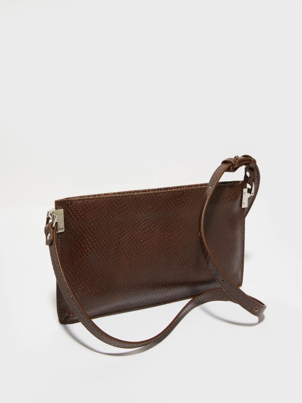 Zippered Shoulder Bag