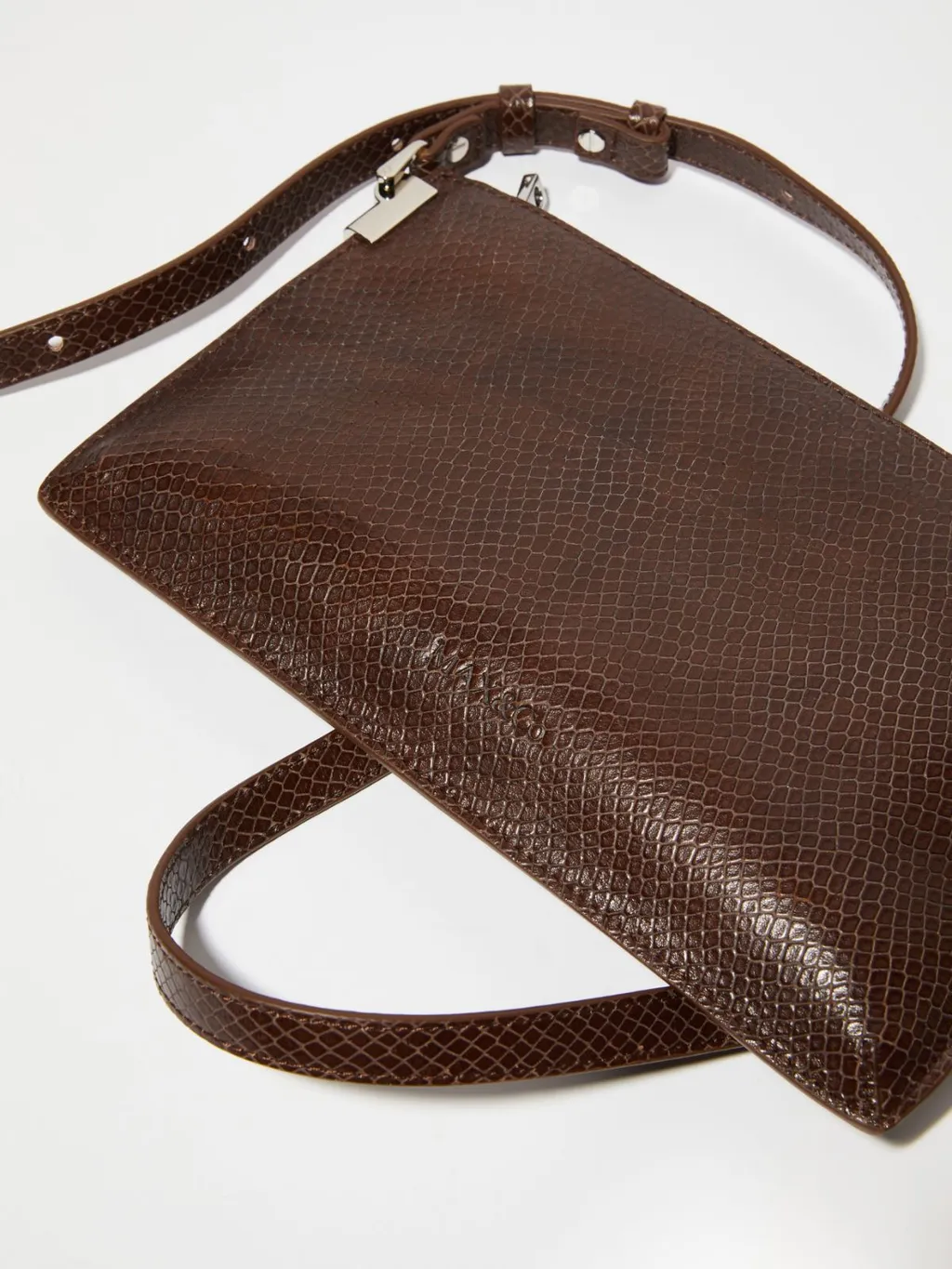 Zippered Shoulder Bag