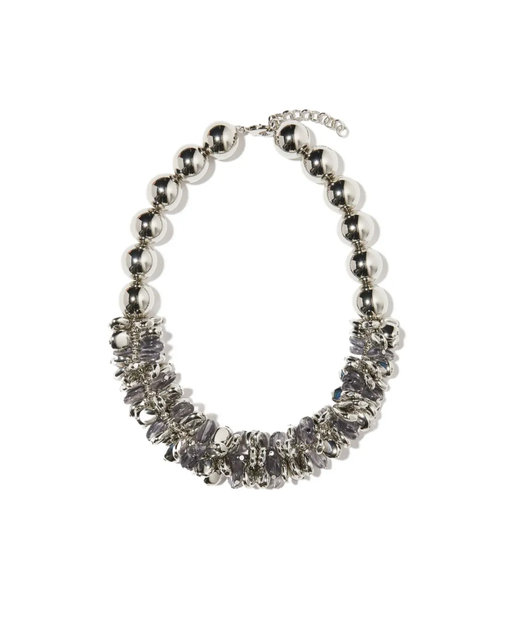 Metal And Resin Necklace