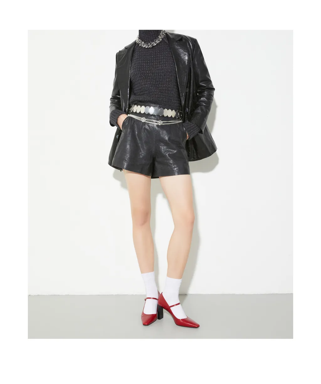 Square-Toed Mary Jane Shoes
