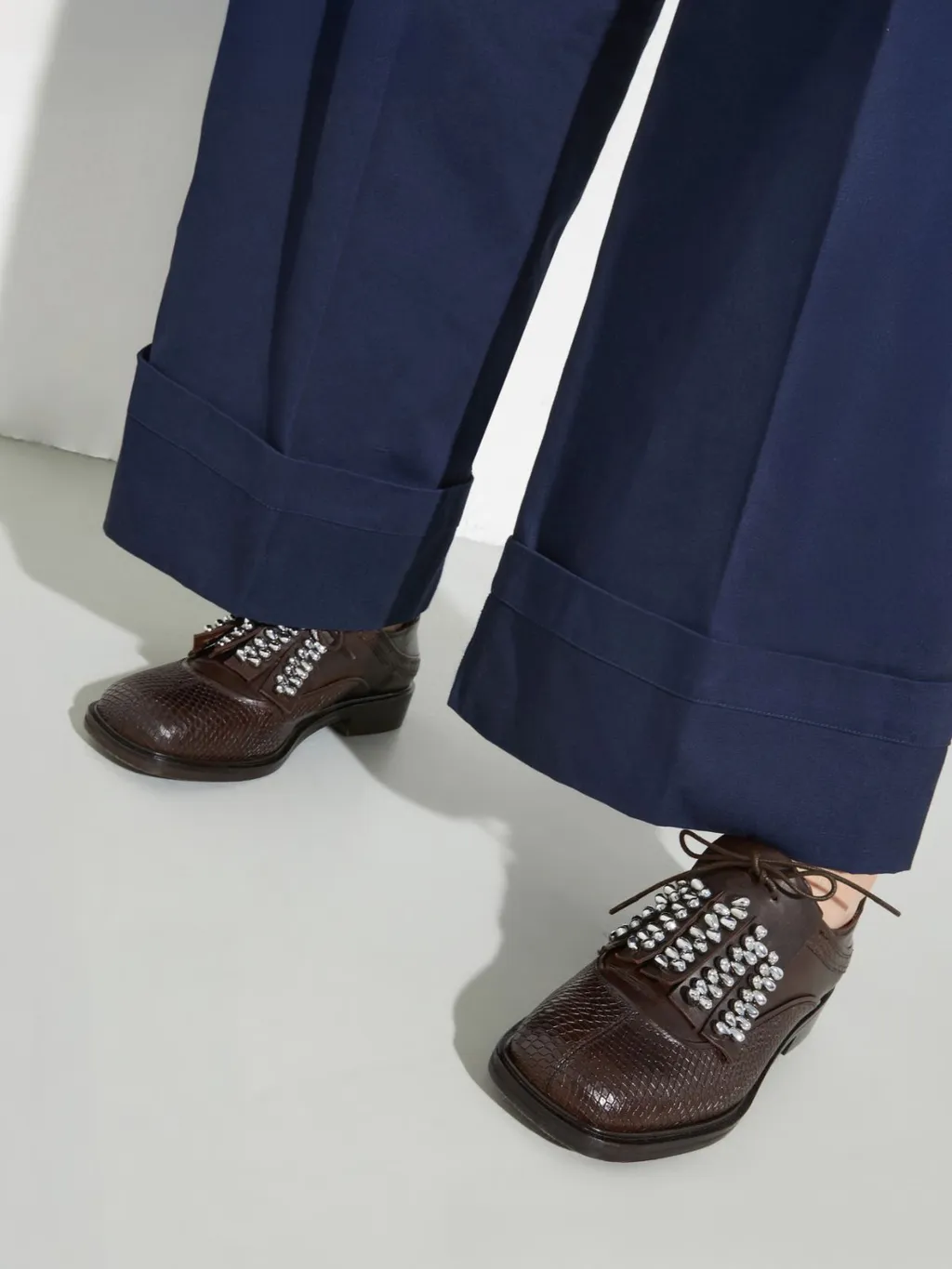 Lace-Up Brogue Shoes