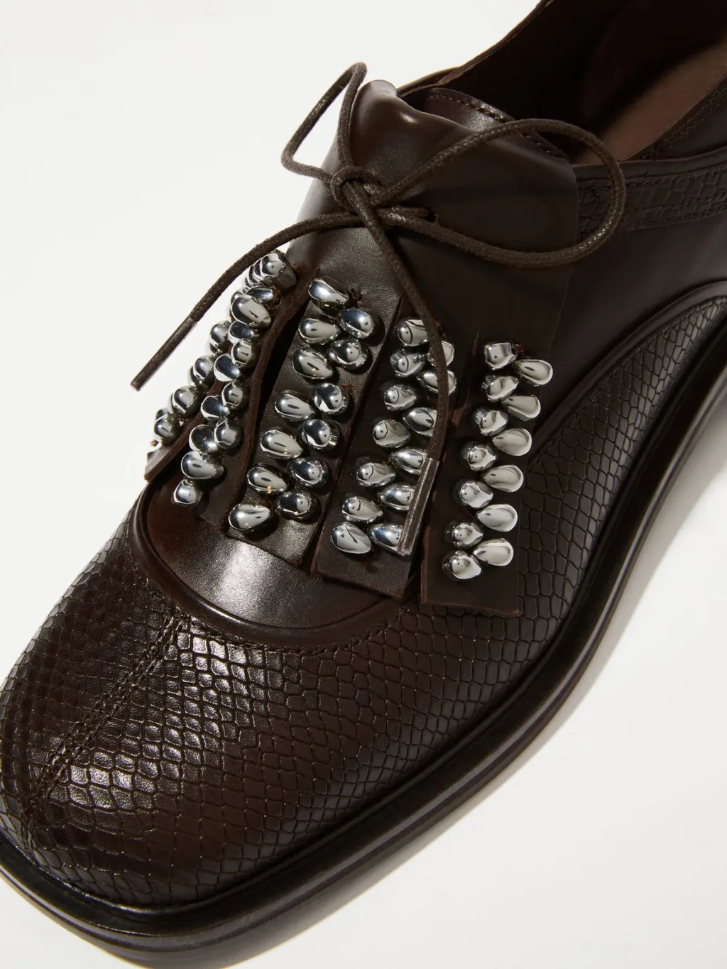Lace-Up Brogue Shoes