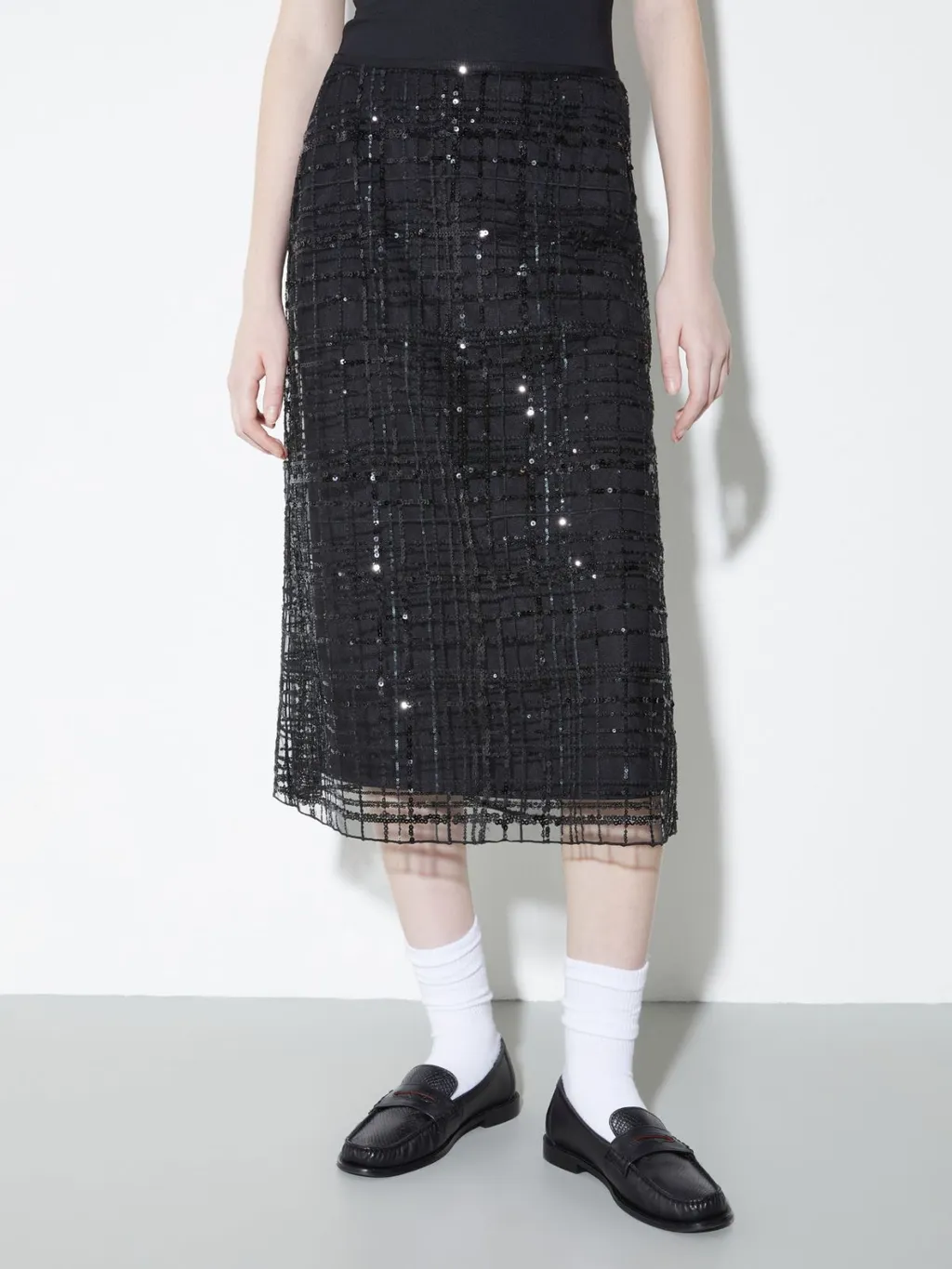 Bolsena Embroidered Tulle Skirt