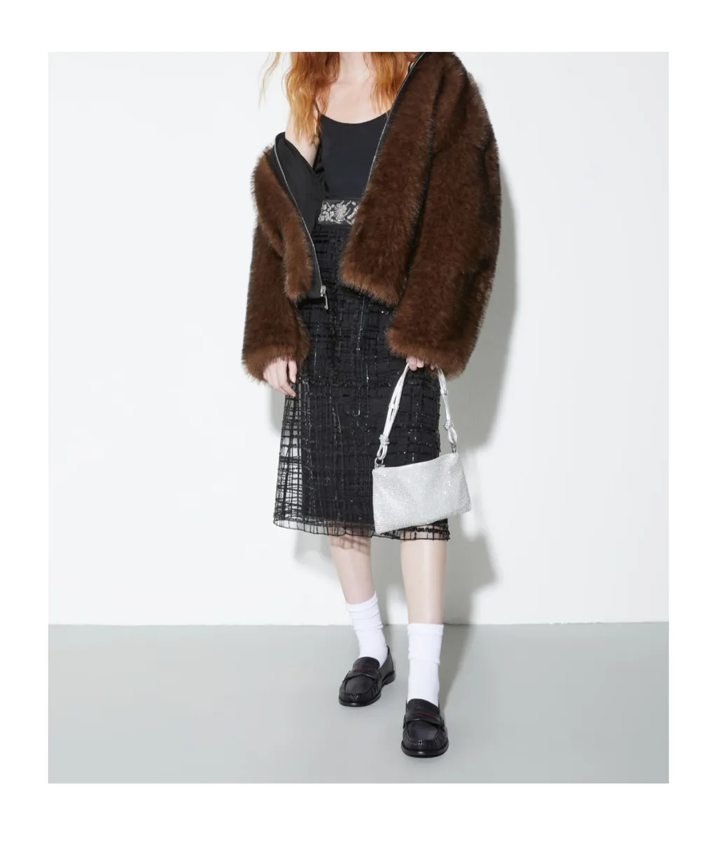 Bolsena Embroidered Tulle Skirt