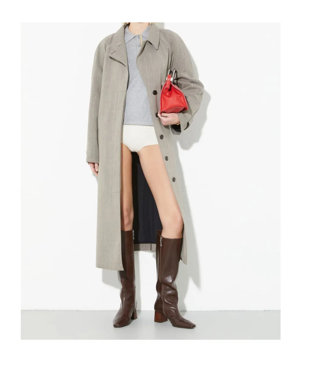 Chunky-Heeled Knee-High Boots
