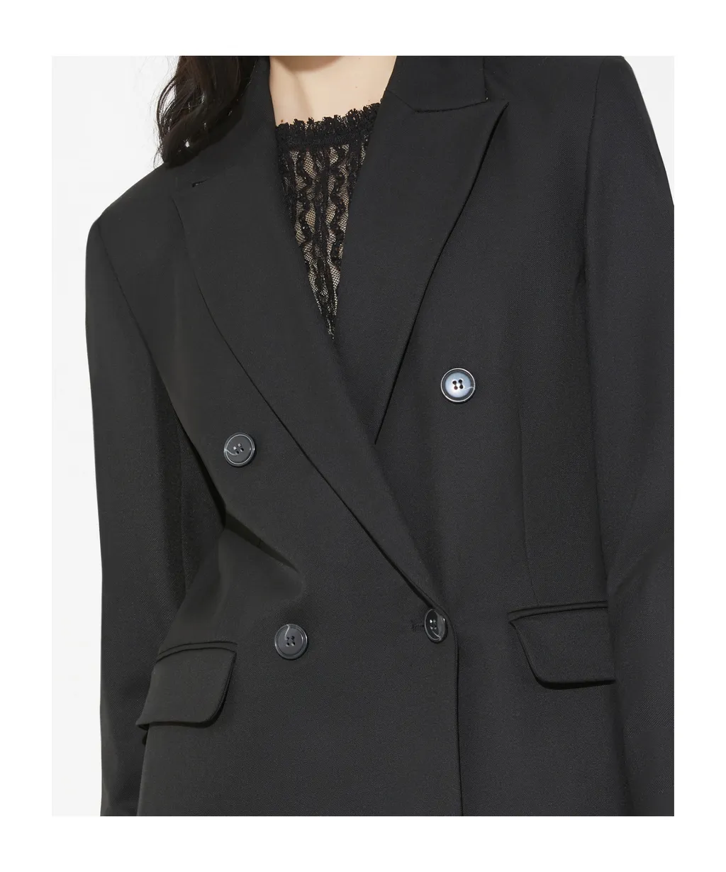 Double-Breasted Suit Jacket