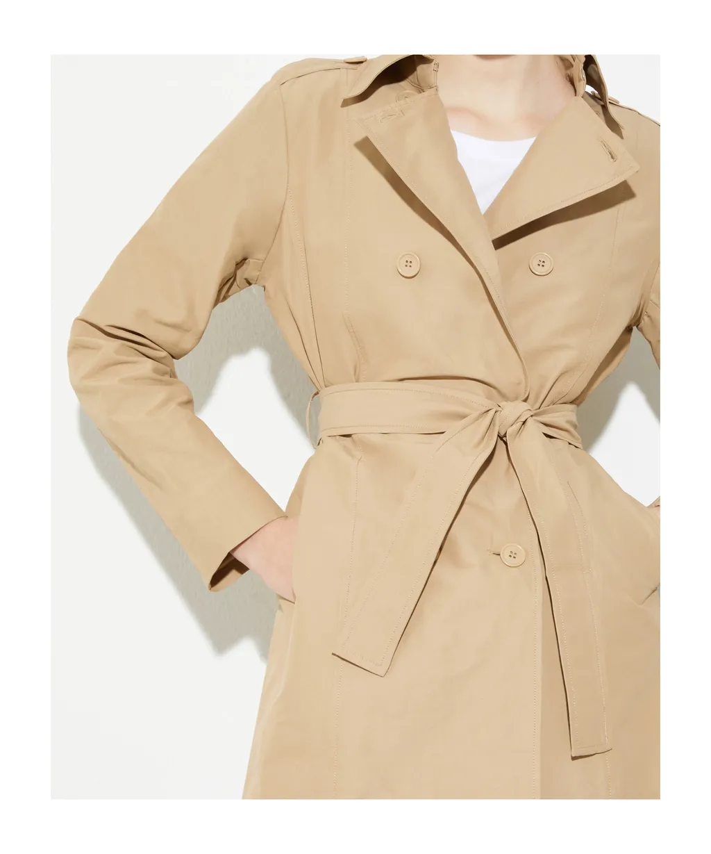 Double-Breasted Trench Coat