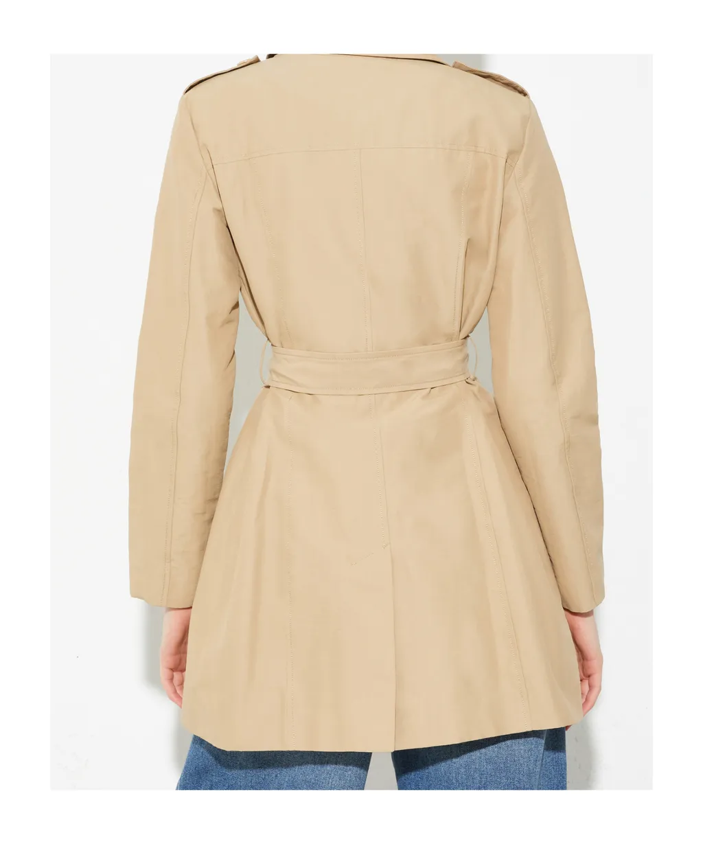 Double-Breasted Trench Coat
