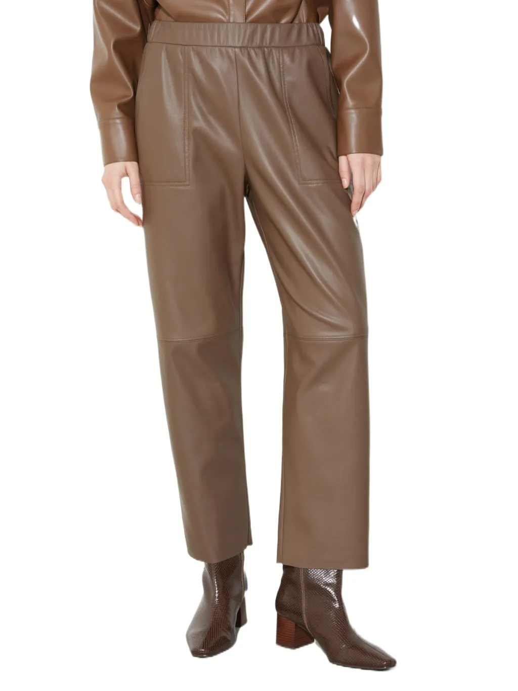 Elastic Waist Casual Pants