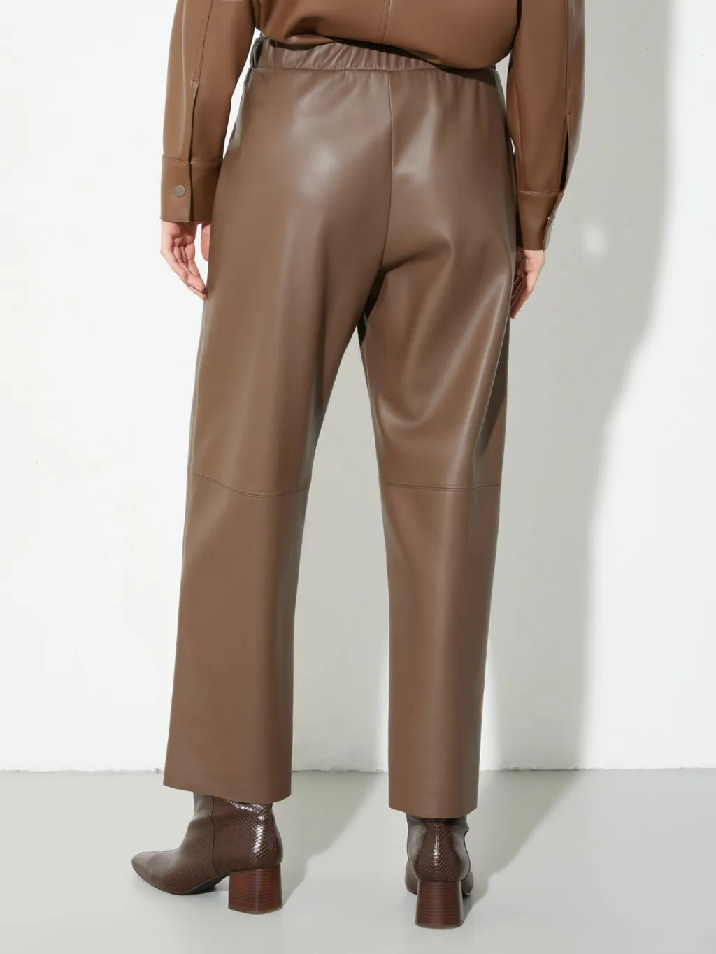 Elastic Waist Casual Pants