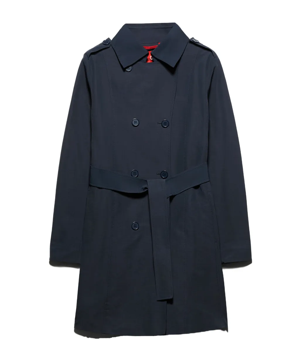 Double-Breasted Trench Coat