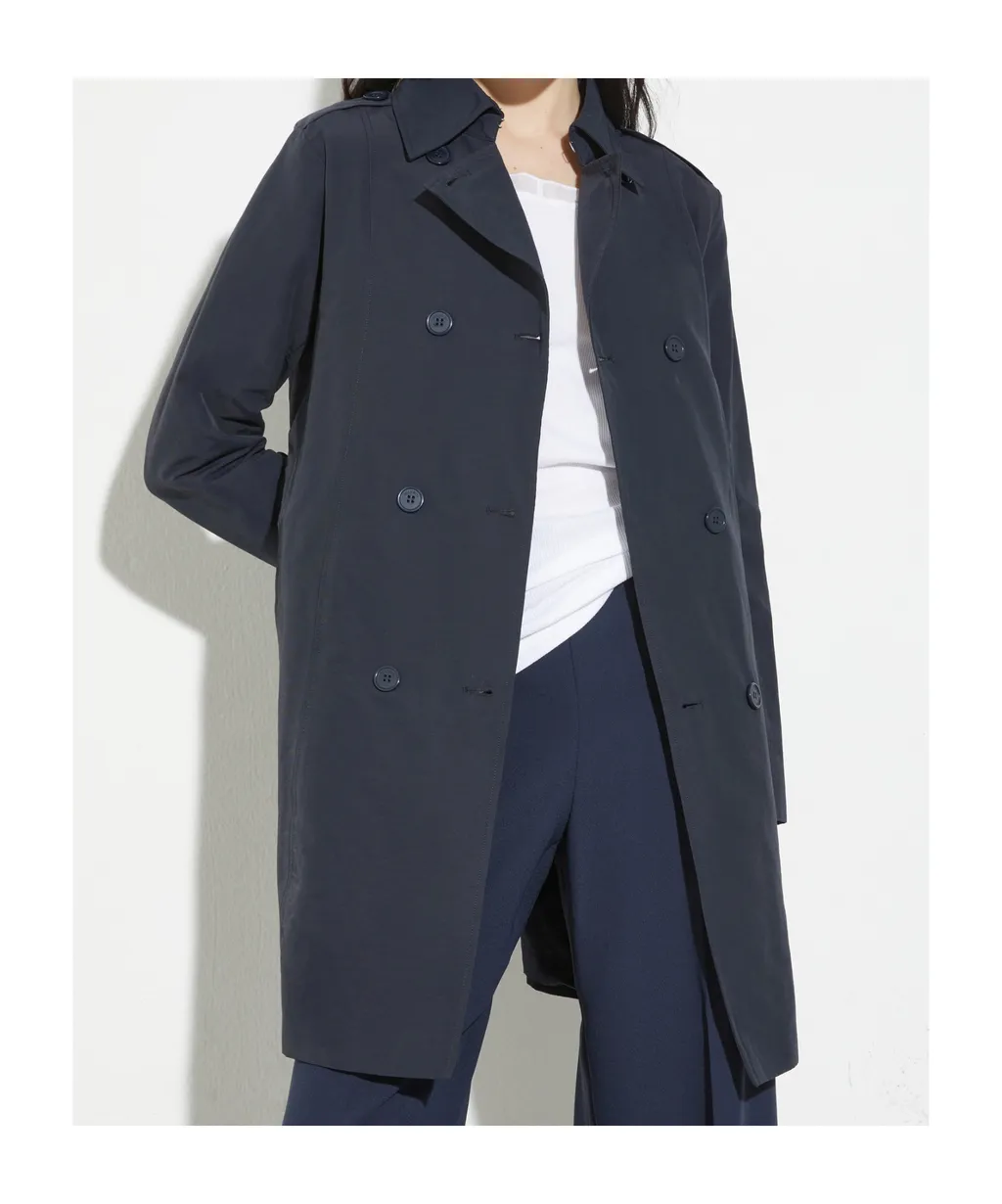 Double-Breasted Trench Coat