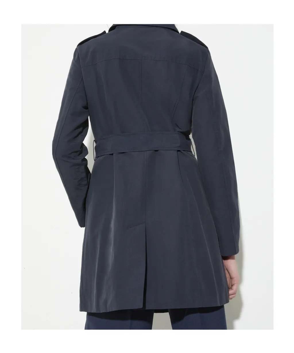Double-Breasted Trench Coat